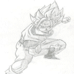 By: WoNdErBrEaD - Goku, Made to look like Goku but looks more like Gohan.