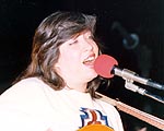La cantante Teresa Parodi, 1987