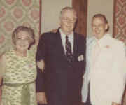 Sue & Maj. E.L.D. Breckenridge with David Cleary 1976