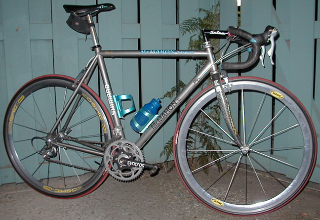mcmahon titanium bike