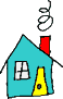 Desenho de uma casinha