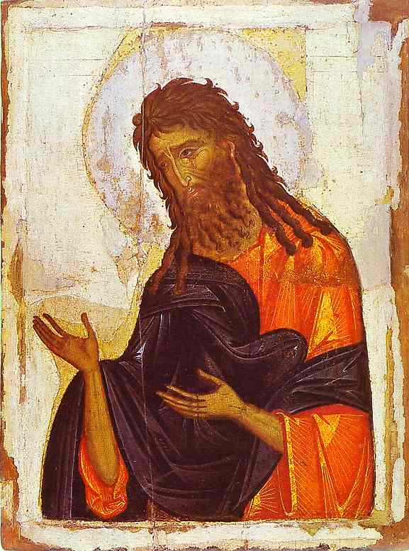 Icon of St John the Baptist - Russian Icons