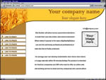 Sample 1 of free web site template