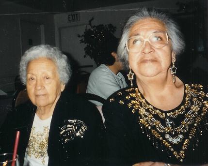 Grandma Janet & Grandma Pudding enjoying mariachis