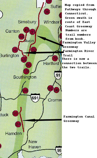 Farmington Rail Trail Map Farmington Valley Trail