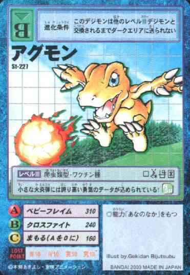 Piedmon Freaky Sailor's Digimon Encyclopedia: Agumon