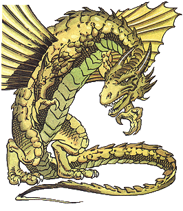 Copper Metallic Dragon