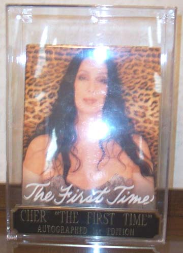 the first time by cher