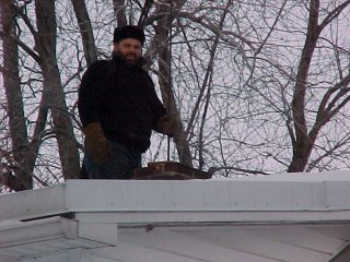 Dave Pelletier, owner of Downeast Chimney Services, Chimney Professionals and Masons