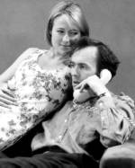 'Luminous, sensitve and 
deeply observed': Jennifer Ehle with Stephen Dillane.
            Photograph by Mark Ellidge