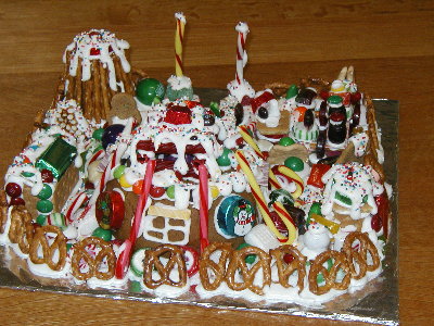 Navajo hogan discount gingerbread house