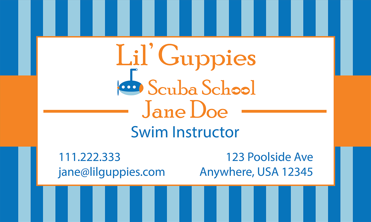 Lil'Guppies Business Card