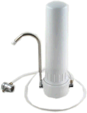 Belkraft Slimline water filtration system, counter top, Doulton 4 stage ceramic cartridge
