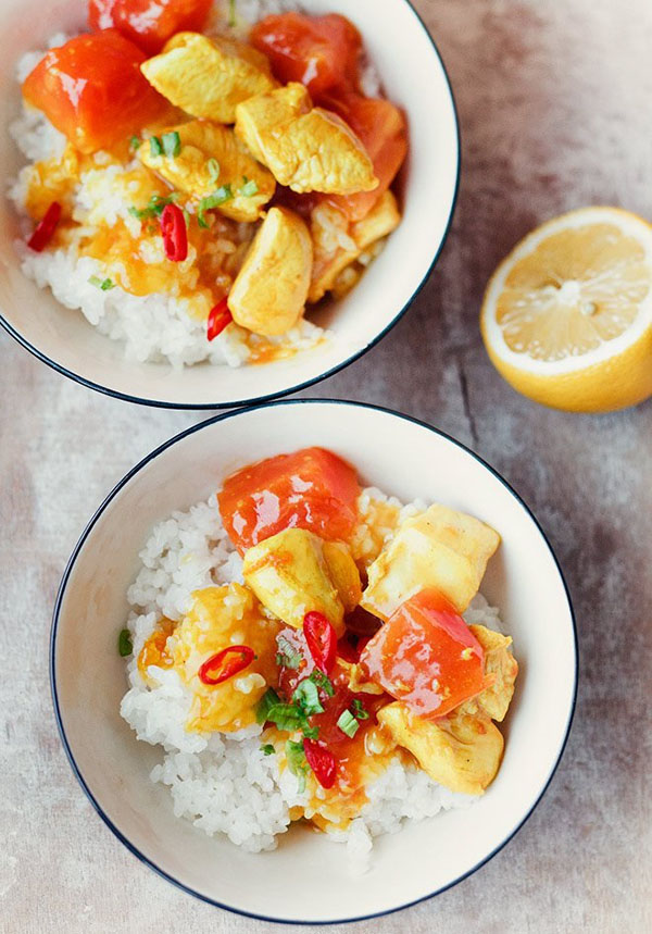 Chicken and rice