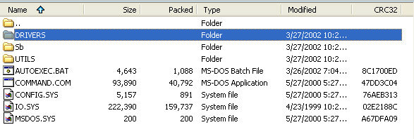 dos system files download