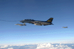VF-32: Inflight refueling.