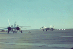 VF-32: One of the first F-14s at NAS Miramar, Calif.