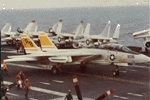 VF-32: First deployment of the F14 on the USS John F. Kennedy.