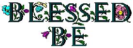 Fey Flowers Blessed Be/sign image