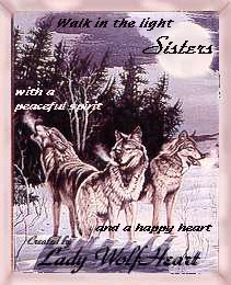 Lady Wolf Hearts Sisters of the Wolf Gift!