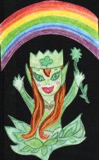 flwrfey  98 &99-Rainbow She Leprechaun