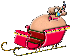 yule toy sleigh