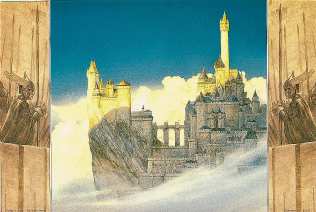 Minas Tirith, The White City Of Gondor by John Howe