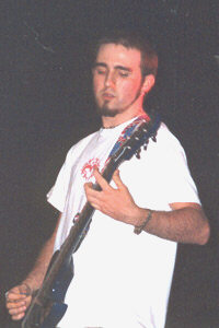 Fred Sadge is pictured in 2003 as he performed in the popular NEPA original-music band, Electric Candy Shop