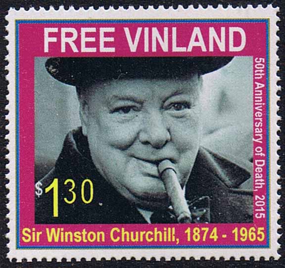 Sir Winston Churchill, $1.30