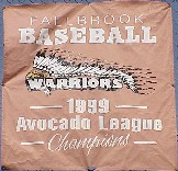 Click to see the 1999 Avocado League Champions Banner