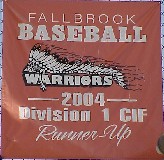 Click to see the 2004 CIF Runner-Up Banner
