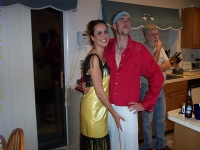 KT & Mike dressed up for Halloween