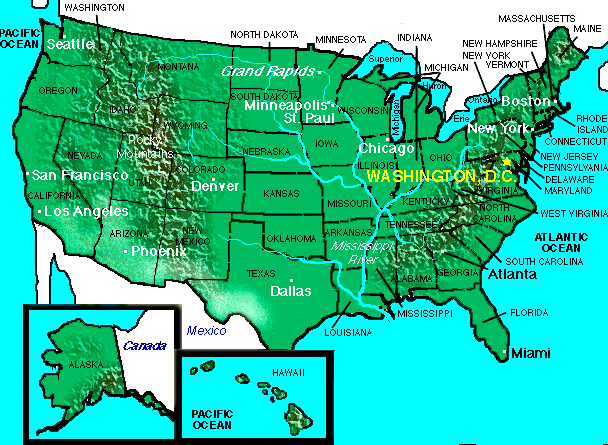 U.S.A Statesmap