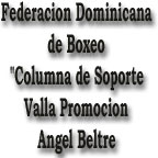 Ventana #-Columna de Soporte Valla de Promocion-Solidaridad Federacion Dominicana de Boxeo-Ejemplo:Angel Beltre