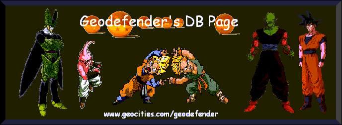 Geodefender's Dragon Ball Page