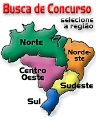 Mapa do Brasil, localize sua regio e veja concurso