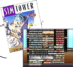 SimTower box and screenshot
