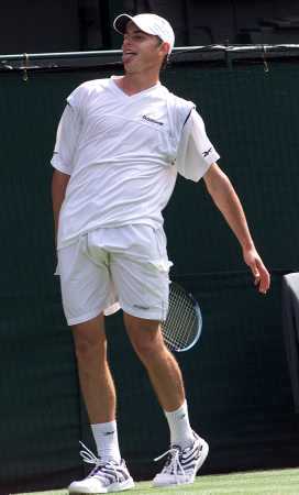 Andy Roddick On Court