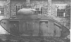 Vickers 
      Light Tank 1921, No 1
