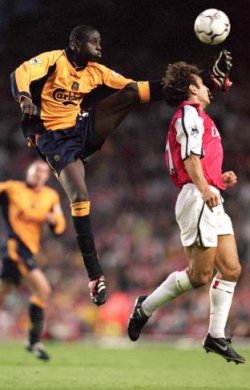 Traore against Arsenal '00-'01