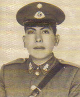 Guardia GC Digenes Valderrama Bravo en una foto de 1961