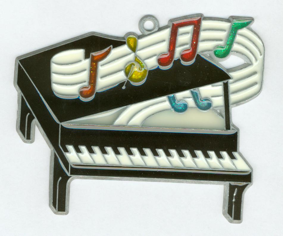ein Klavier und Noten