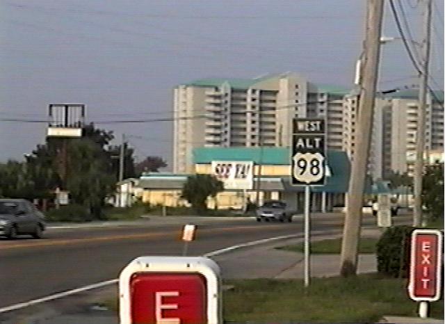 US 98 in the Florida panhandle