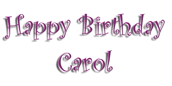 HAPPY BIRTHDAY