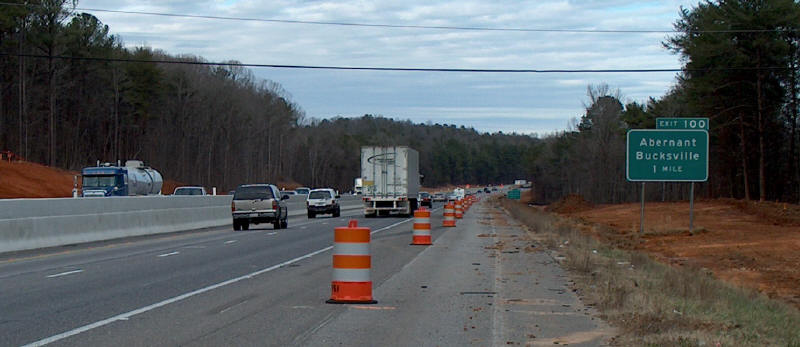 Picture Of Exit 100 To Abernant And Bucksville On I-20 59 Driving Northeast