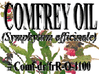 Label from my "comfrey Oil"