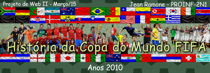 Anos 2010 - História da Copa do Mundo FIFA