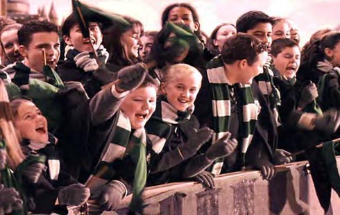 One of my favorite Slytherin-related images. Go Slytherin!
