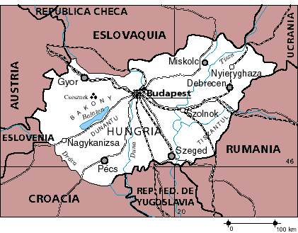 MAPAS DE HUNGRÍA