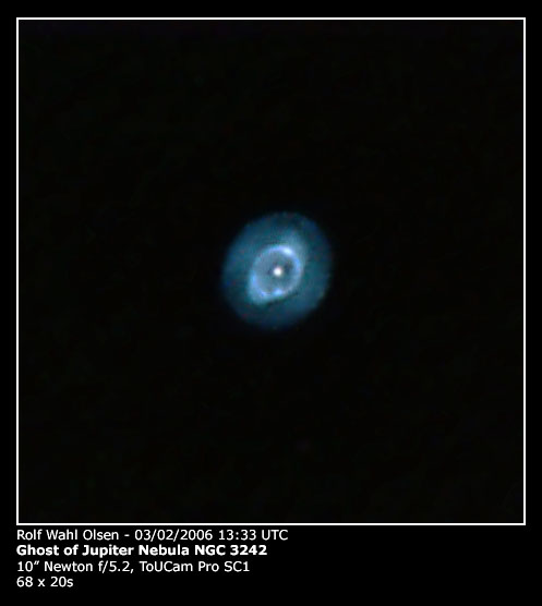 Ghost of Jupiter NGC 3242